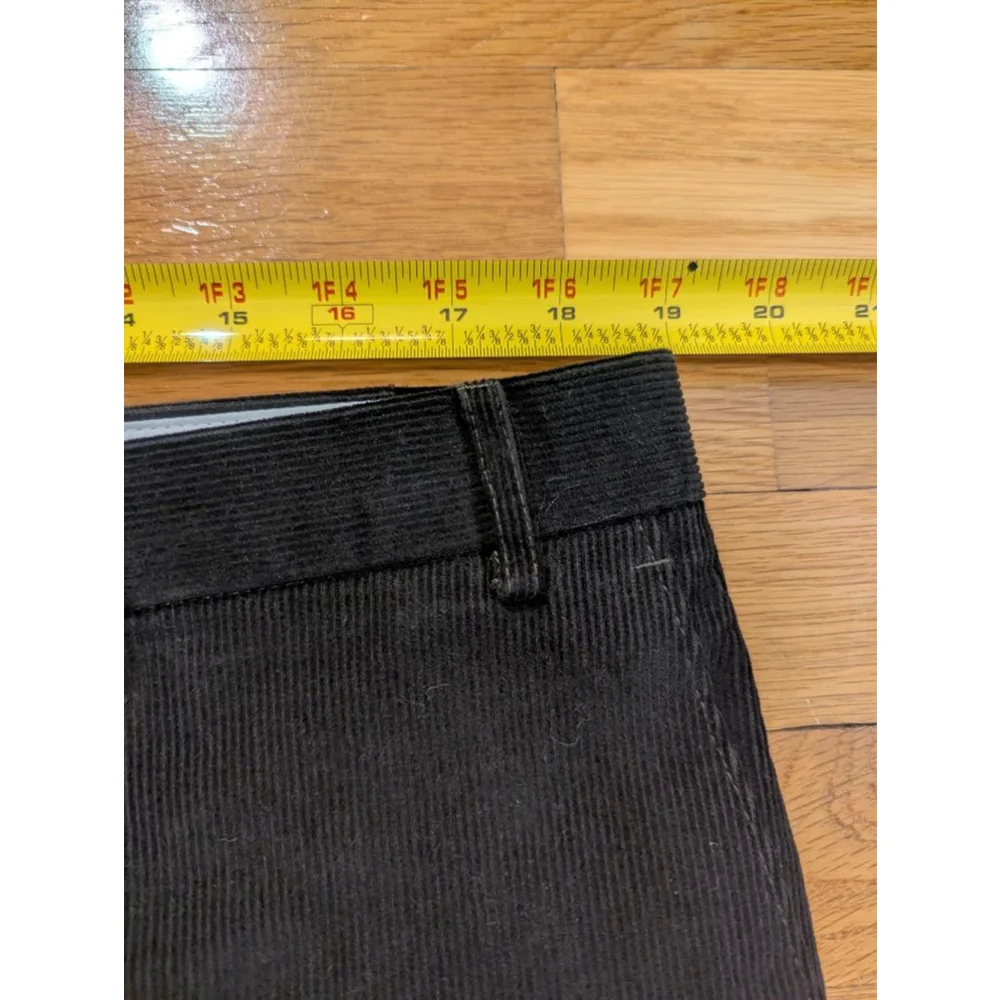 Ralph Lauren Black Corduroy Pants 38 x 30